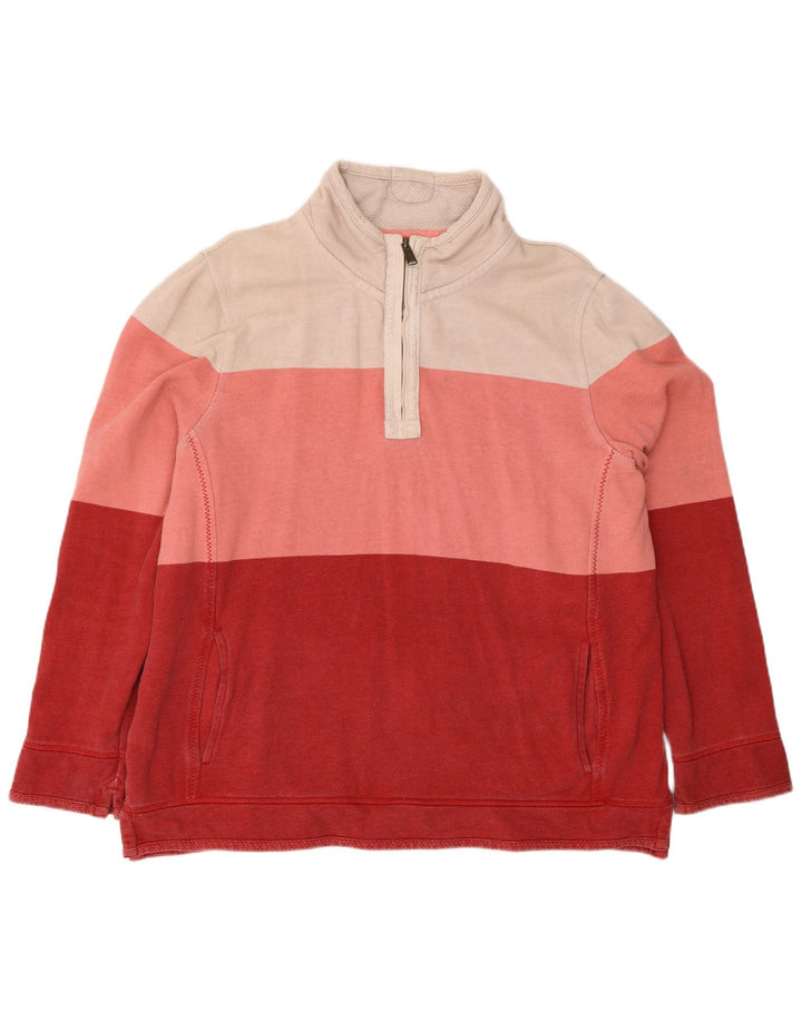 Damska bluza dresowa Fat Face UK 18 XL, wielobarwna, z blokami kolorów