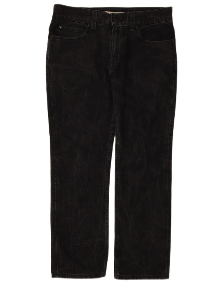 Męskie jeansy Levi's 511 Slim W34 L34 Czarna bawełna