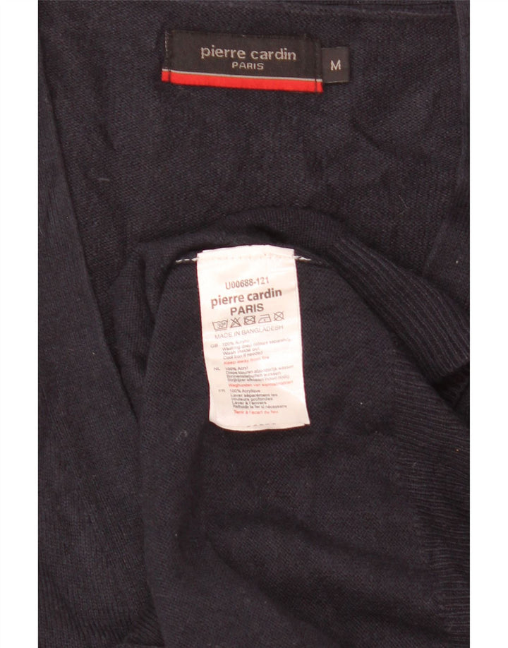 Sweter męski Pierre Cardin, średni granatowy akryl