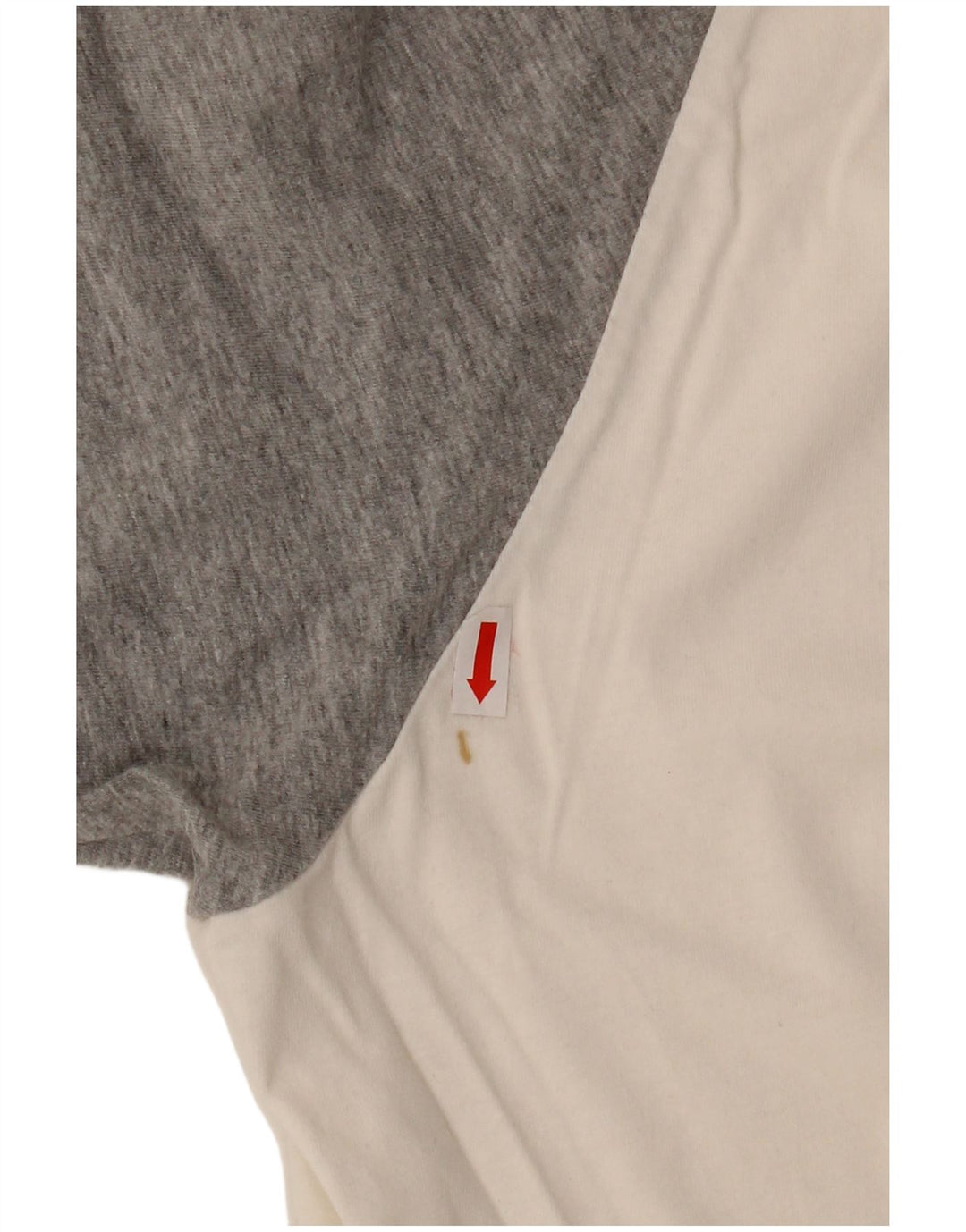 T-shirt męski LOTTO Top UK 46/46 3XL Biała bawełna z blokami kolorów