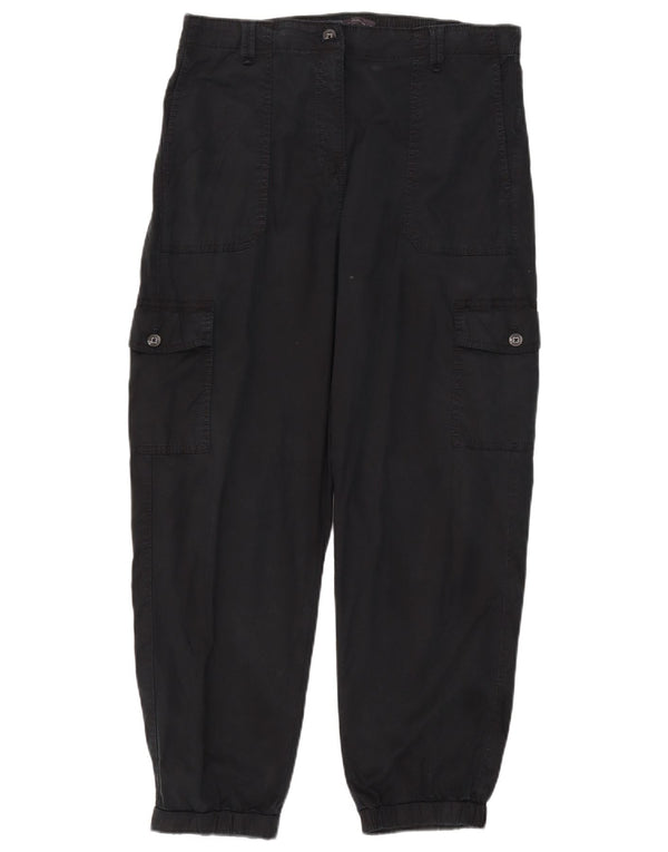 Spodnie dresowe Marks & Spencer Damskie Cargo UK 16 Large W34 L26 Granatowe