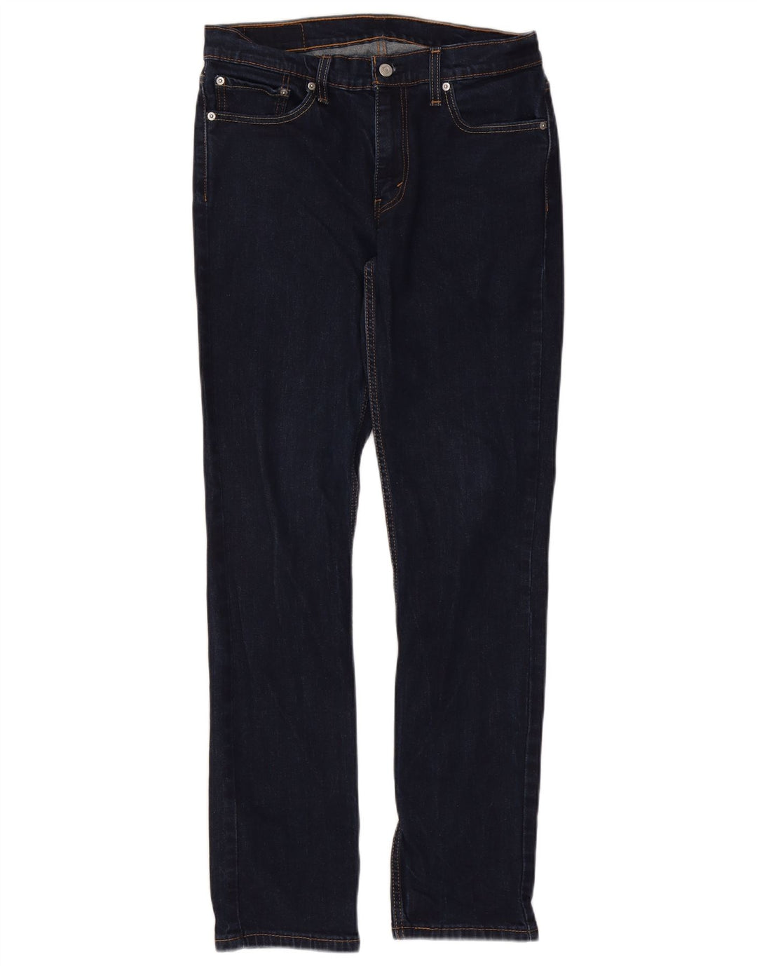 Męskie jeansy Levi's 511 Slim W33 L34 Granatowa bawełna