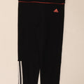 Legginsy Adidas Damskie Climalite Capri UK 8 Małe Czarne Poliester