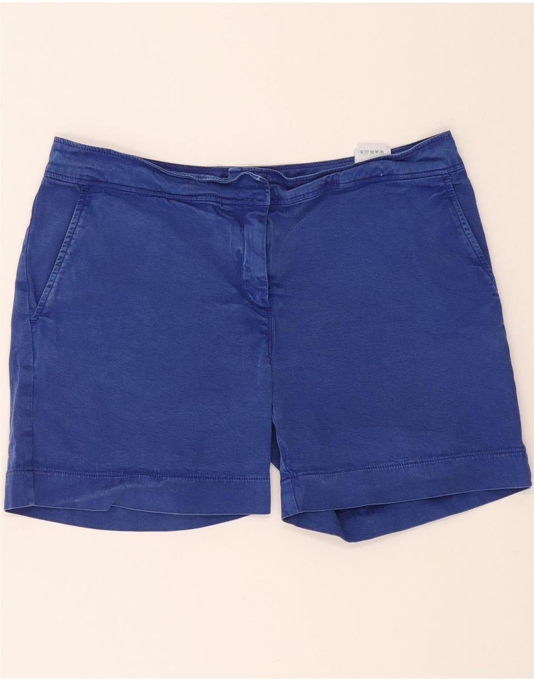 FRED PERRY Womens Chino Shorts IT 40 Small W32  Blue Cotton Vintage Fred Perry and Second-Hand Fred Perry from Messina Hembry 