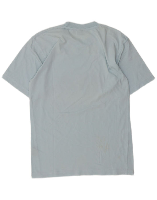 Męski T-shirt z grafiką Fila, mały, niebieski, bawełniany