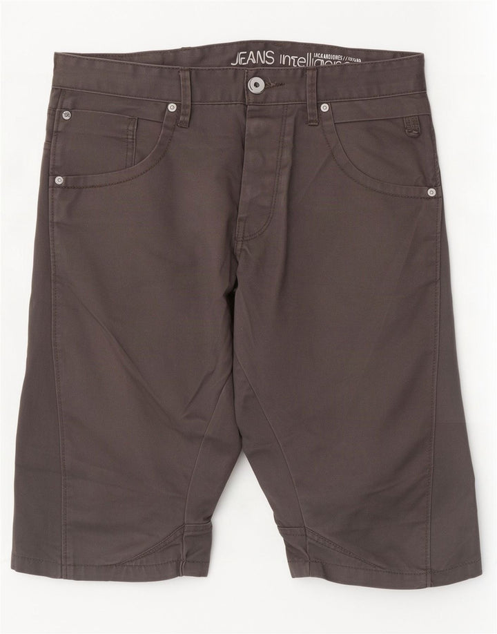 Męskie spodenki codzienne Jack & Jones W32 średnioszare