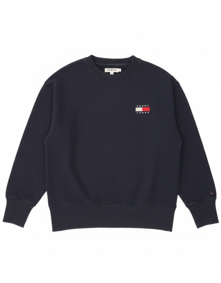 Bluza męska Tommy Hilfiger, mała, bawełniana, granatowa