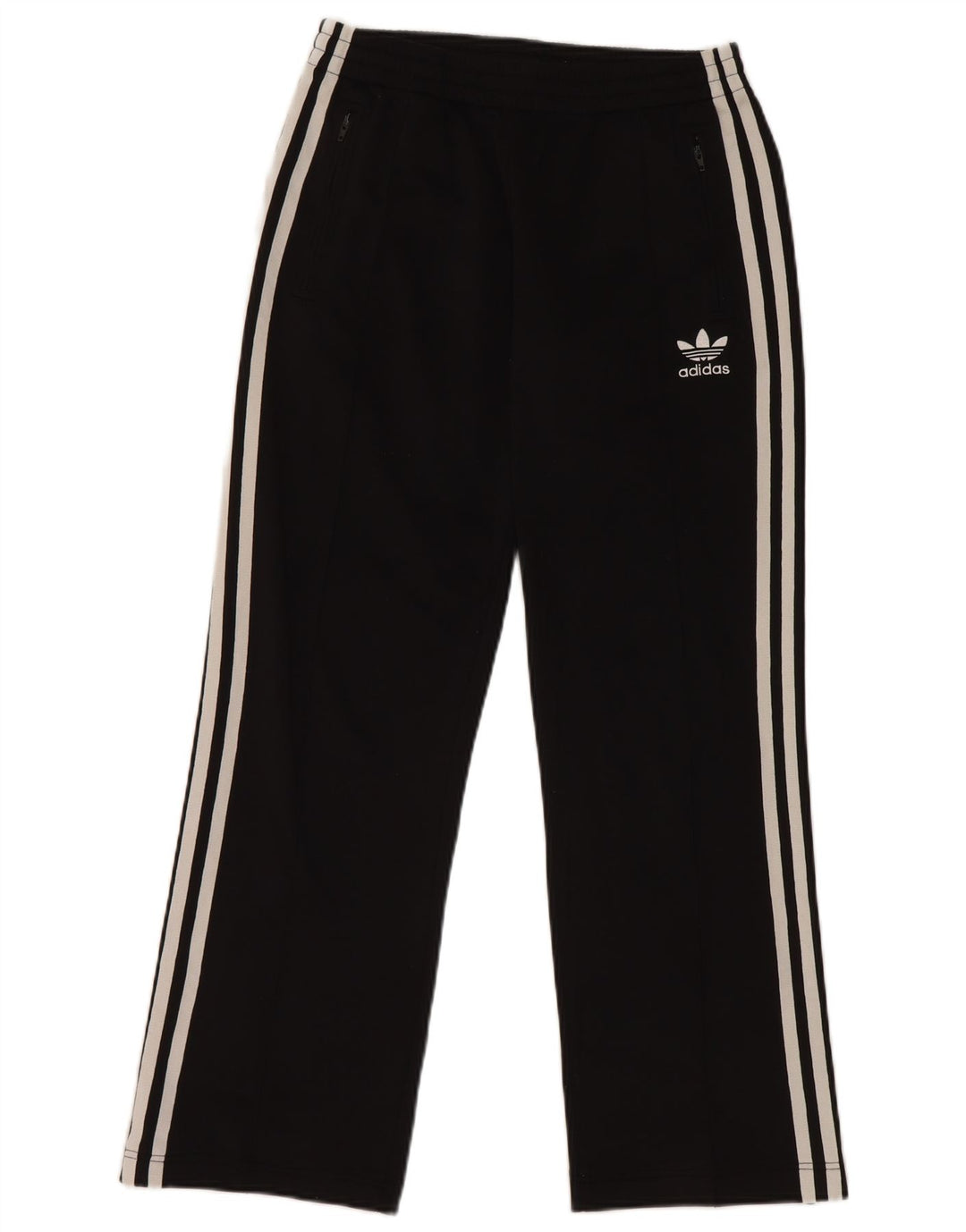 Damskie spodnie dresowe Adidas EU 36, małe, czarne, poliestrowe