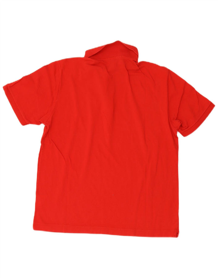 SERGIO TACCHINI Mens Milano Polo Shirt IT 50 Medium Red Cotton