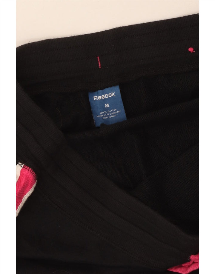 Damskie spodnie dresowe REEBOK Capri UK 14 w kolorze średniej czerni