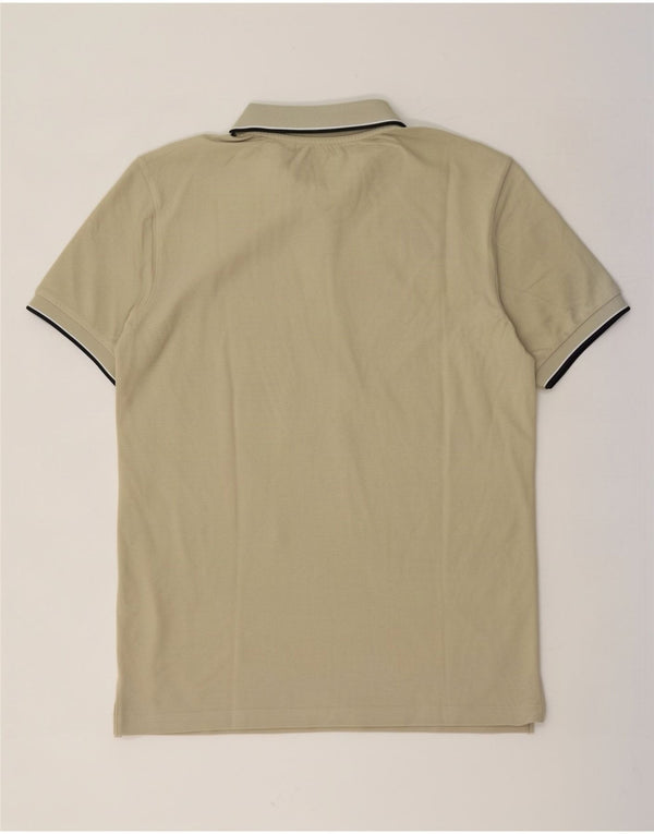 Męska koszulka polo Kappa, duża, bawełniana khaki