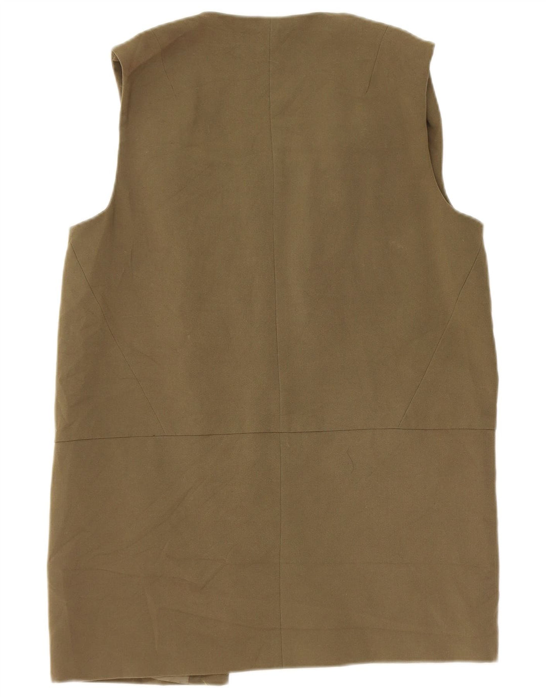 Damska kamizelka o przedłużonym kroju Topshop UK 12, średni khaki
