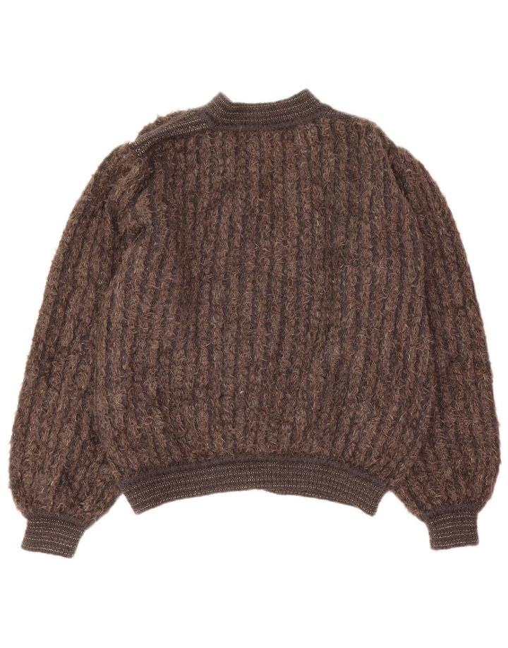 Sweter damski Mariedda IT 46 w duże brązowe paski