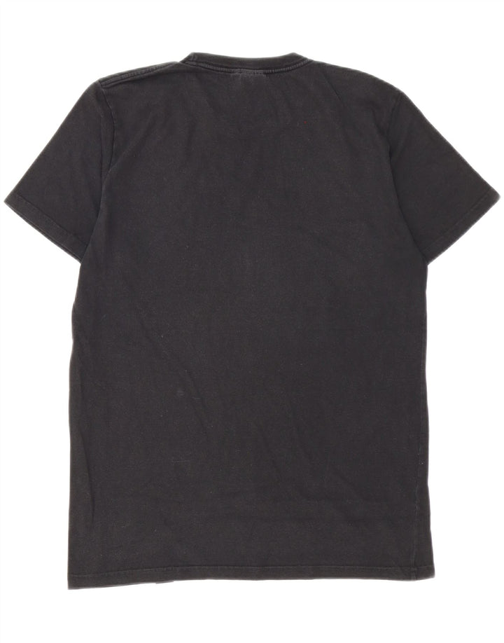 Męska koszulka z grafiką Carhartt, średnia czarna, bawełniana