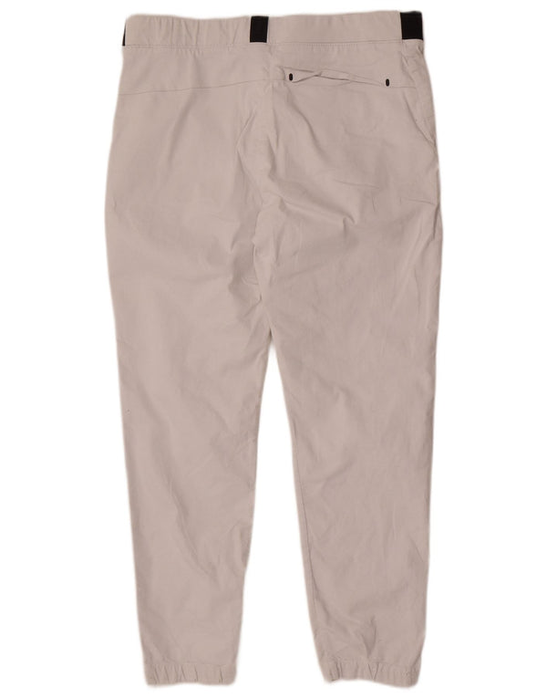 Męskie spodnie typu skinny Chino Zara, duże W32 L26 w kolorze złamanej bieli, bawełniane