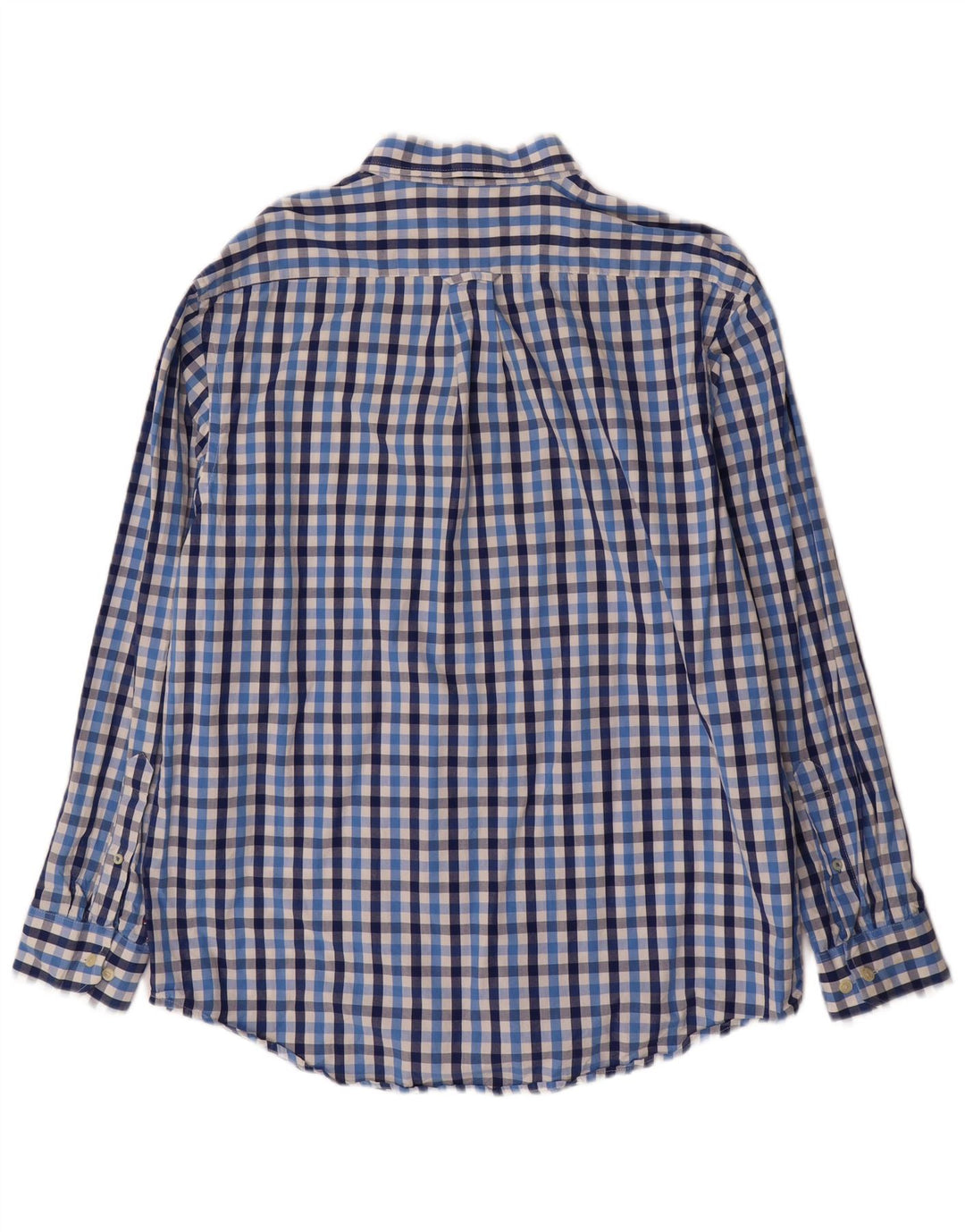 Koszula męska IZOD, bawełniana, w dużą niebieską kratkę