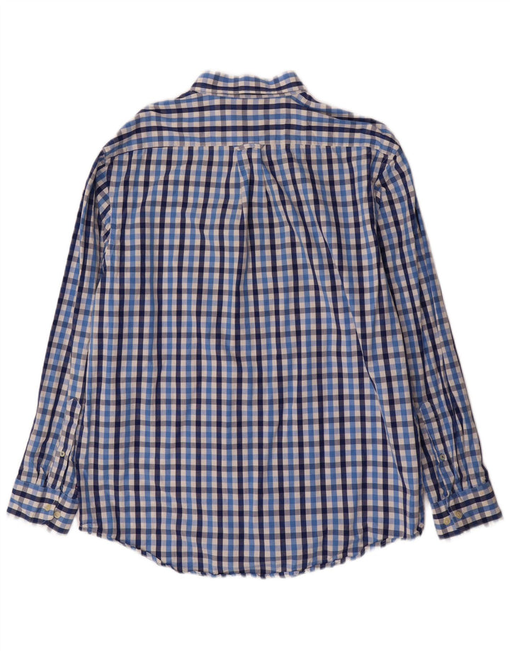 Koszula męska IZOD, bawełniana, w dużą niebieską kratkę