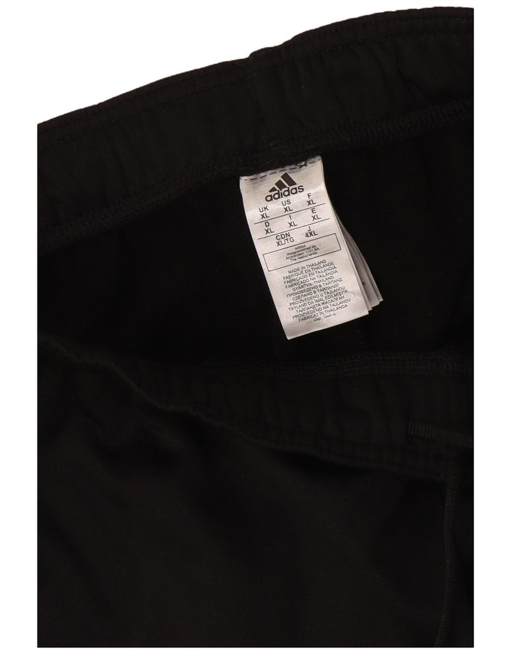 Adidas Męskie spodnie dresowe Joggers XL Czarny poliester z blokami kolorów
