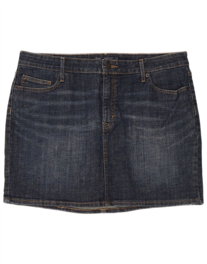 Damska mini spódniczka dżinsowa Levi's US 16 XL W36 Niebieska bawełna