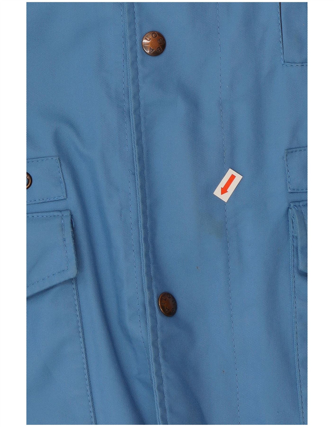 Męska kurtka przeciwdeszczowa z kapturem Gore-Tex Bailo IT 46 Small Blue Polyamide Modern
