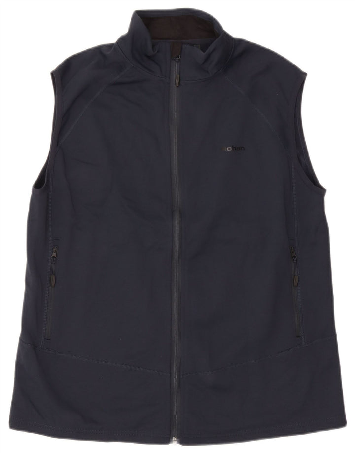 Męska kurtka dresowa bez rękawów Rohan, duża, granatowa, poliester