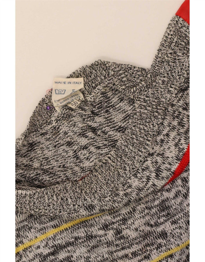 Męski sweter Skipper's z dekoltem w łódkę IT 50 w średnie, wielokolorowe paski