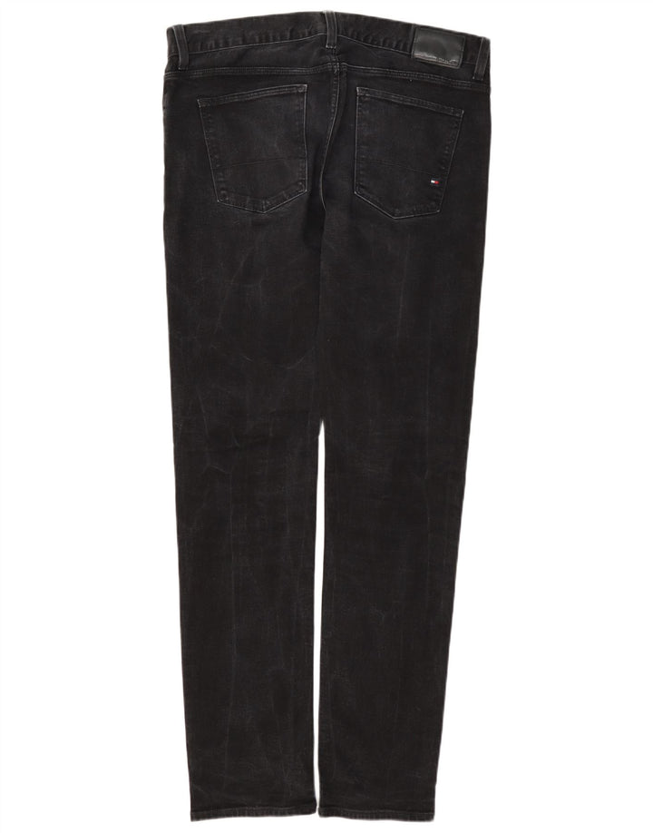 Wrangler Męskie Bleecker Slim Jeans W34 L34 Szara bawełna