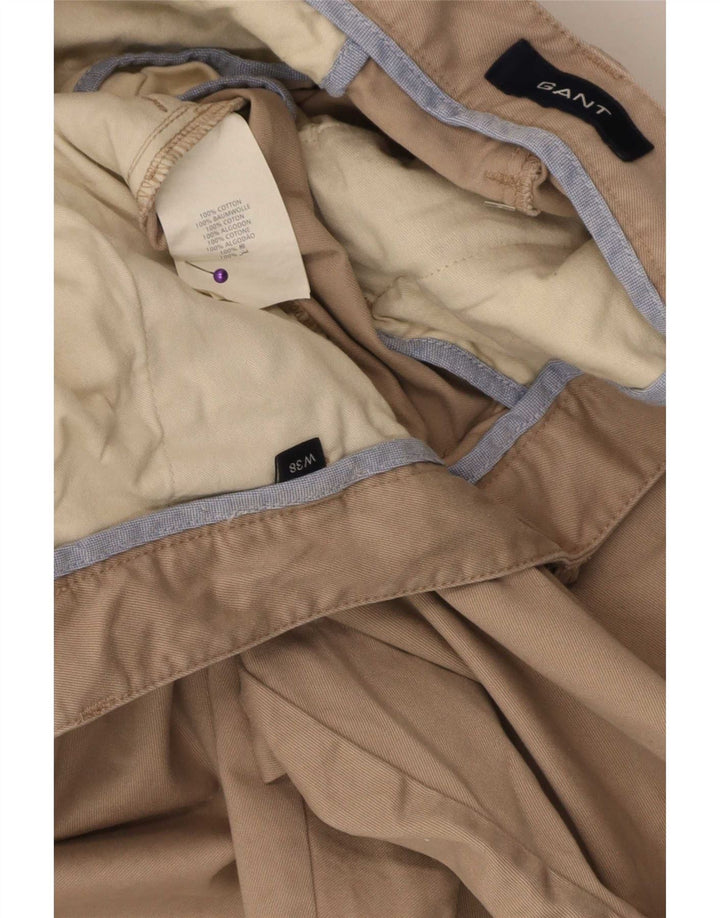 Męskie spodenki chino Gant W38 XL beżowa bawełna