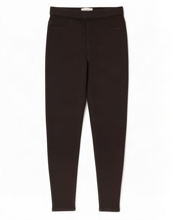 Marks & Spencer Damskie jeansy Jegging UK 8 Small W26 L28 Czarna bawełna