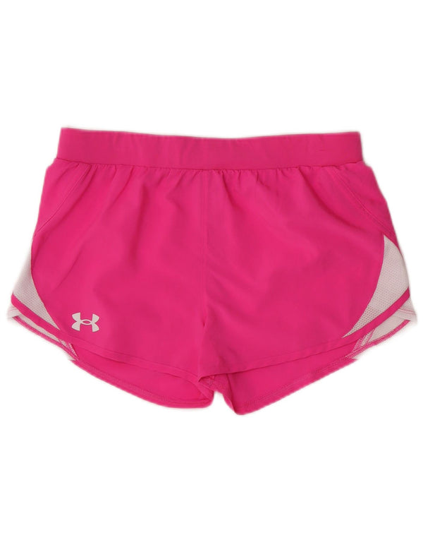 Spodenki sportowe Under Armour dziewczęce w wieku 11-12 lat, duże, w kolorze różowym