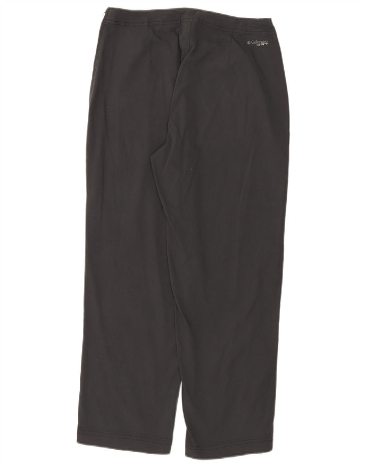 Damskie proste spodnie Columbia US 6 Medium W26 Szary nylon