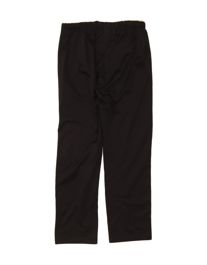 ASICS Womens Tracksuit Trousers UK 14 Large Black Polyester Vintage Asics and Second-Hand Asics from Messina Hembry 