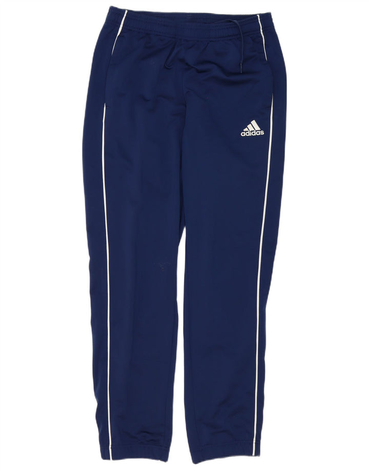 Adidas Męskie spodnie dresowe Joggery Średni granatowy poliester
