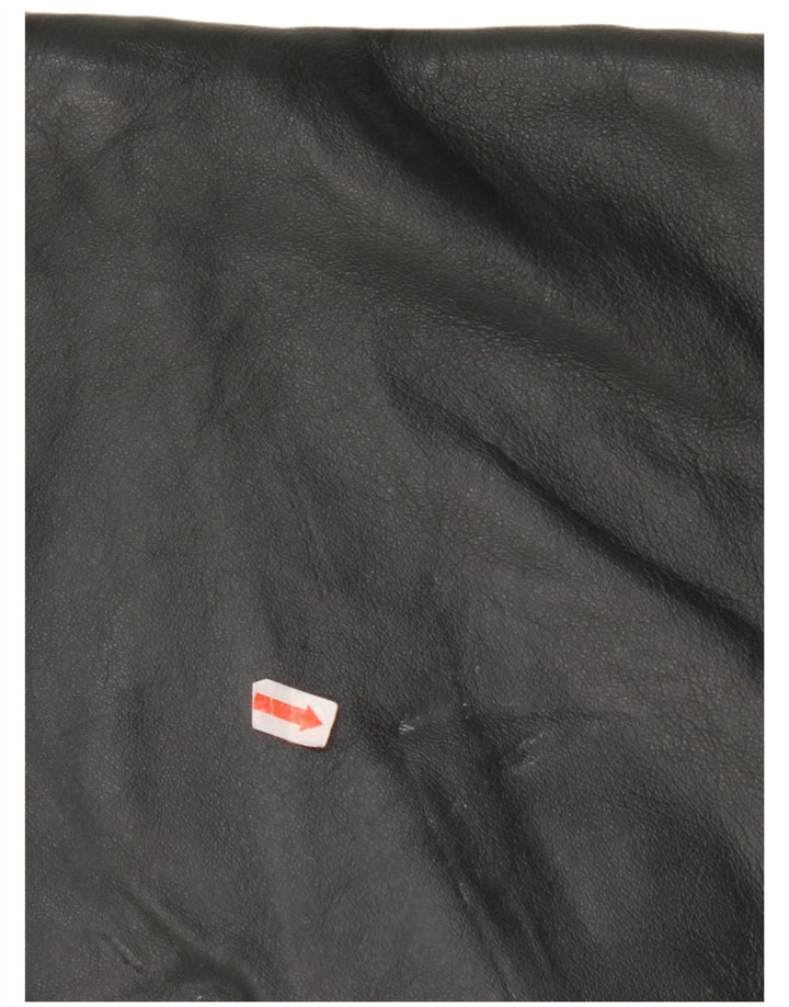 Męska kamizelka skórzana VINTAGE IT 56 2XL Skóra khaki