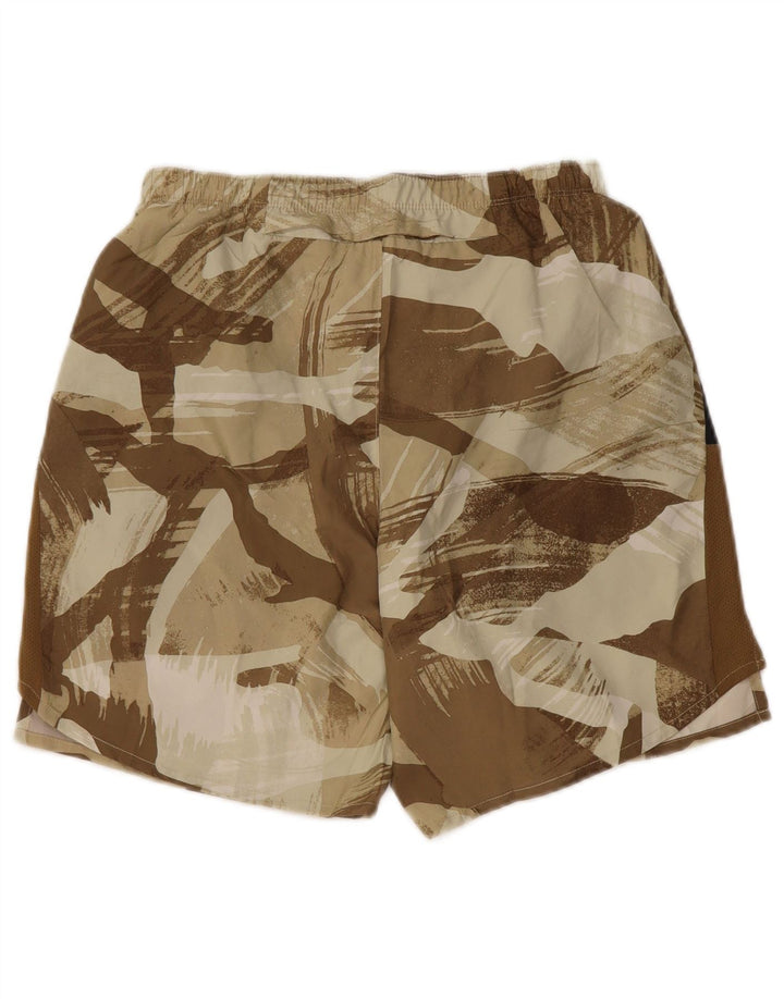 Męskie spodenki sportowe Nike Dri Fit, mały, brązowy kamuflaż, poliester
