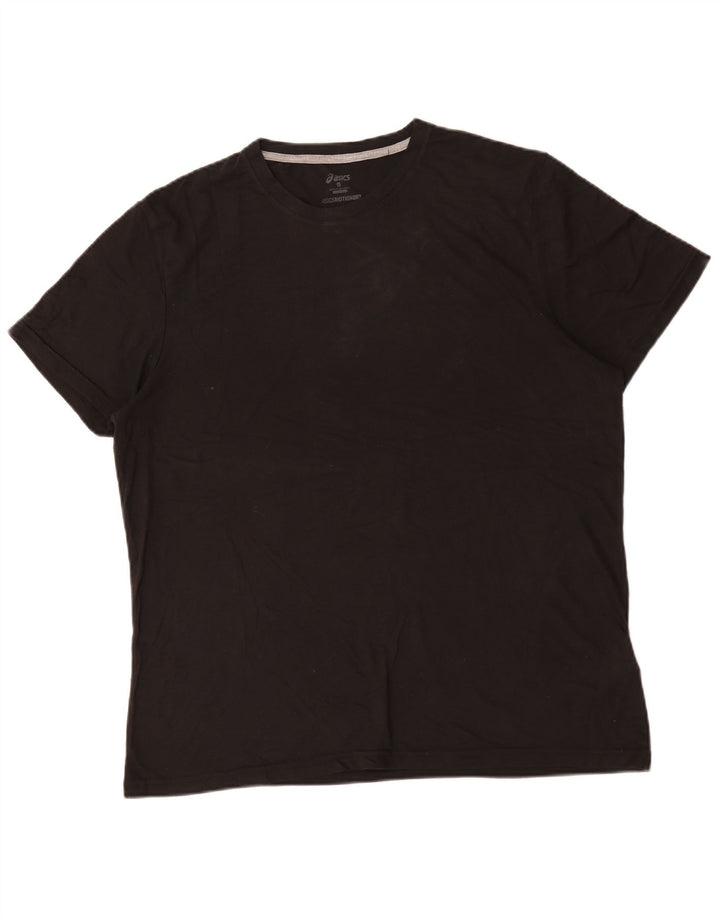 Męska koszulka Asics Top 2XL, czarna bawełna
