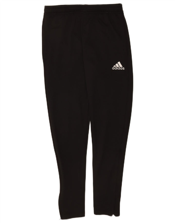 Męskie spodnie dresowe Adidas Aeroready, małe, czarne, poliestrowe