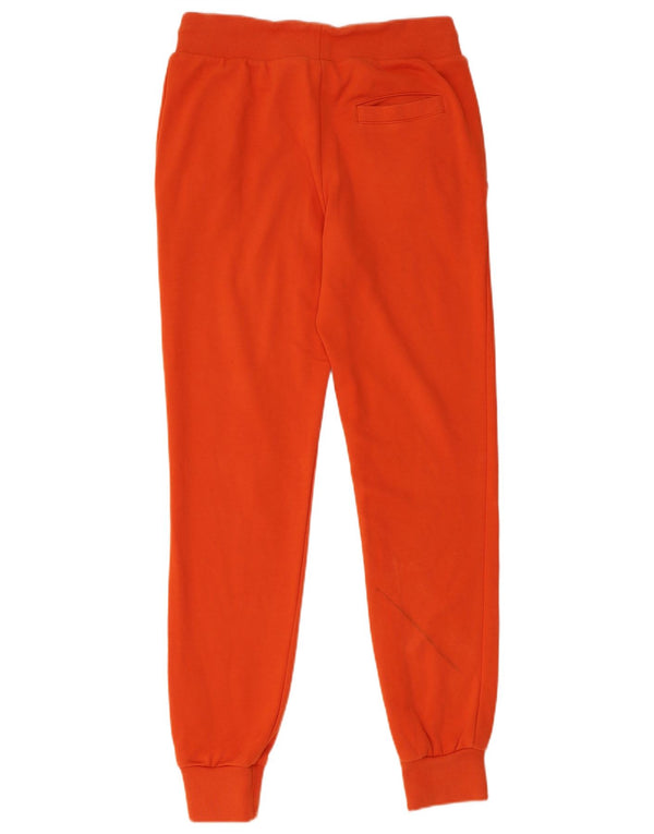 Damskie spodnie dresowe Adidas Joggers UK 12 Medium Orange Cotton