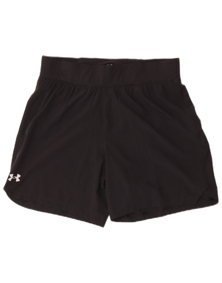 Męskie spodenki sportowe Under Armour, duże, czarne, poliestrowe