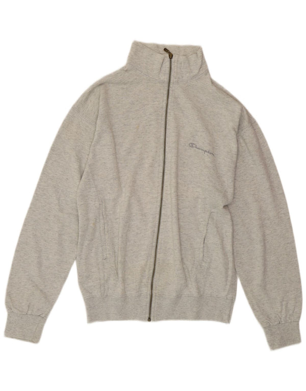 Damska kurtka dresowa CHAMPION UK 16, duża, szara, nakrapiana