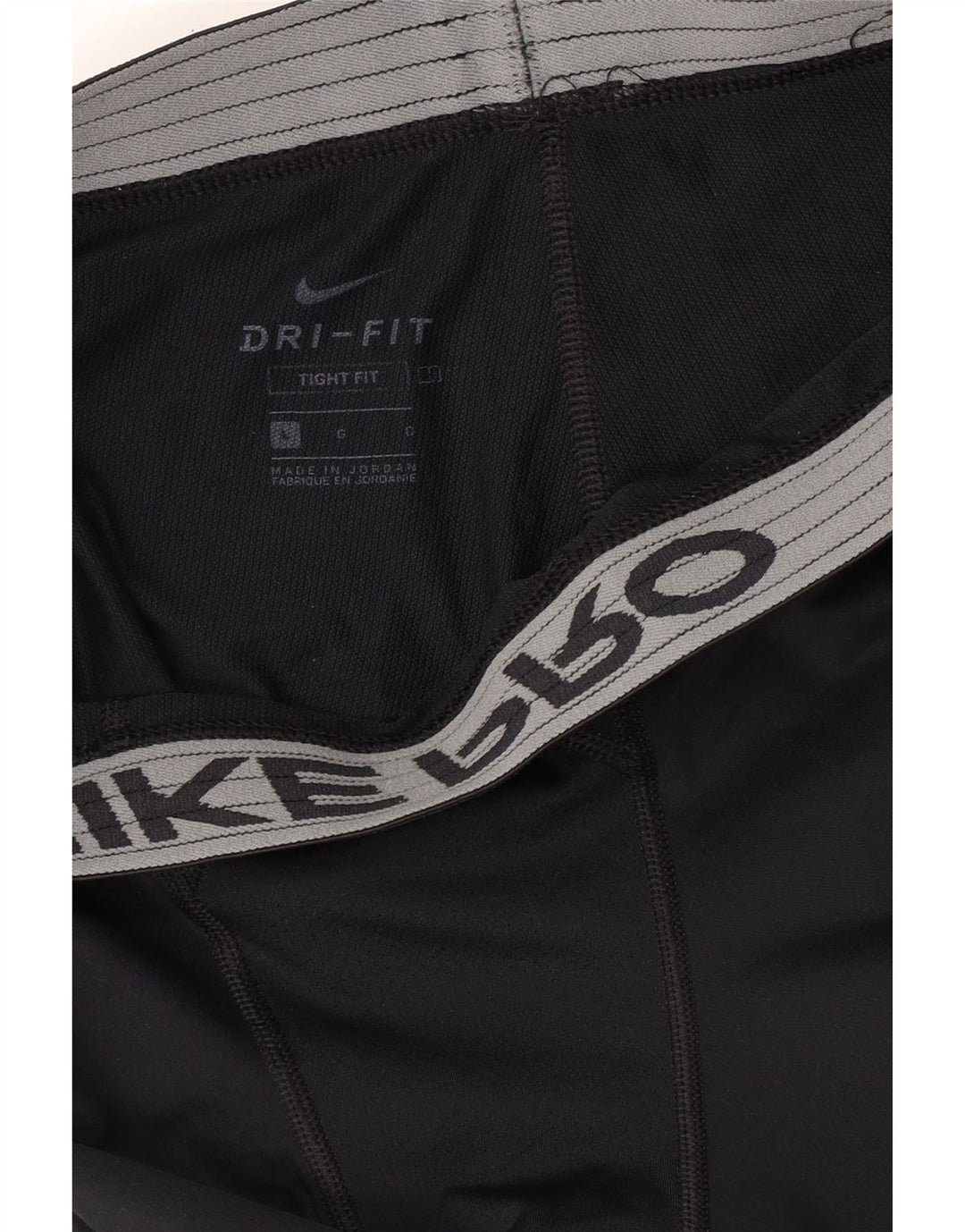 Męskie legginsy Nike Tight Fit Graphic, duże, czarne