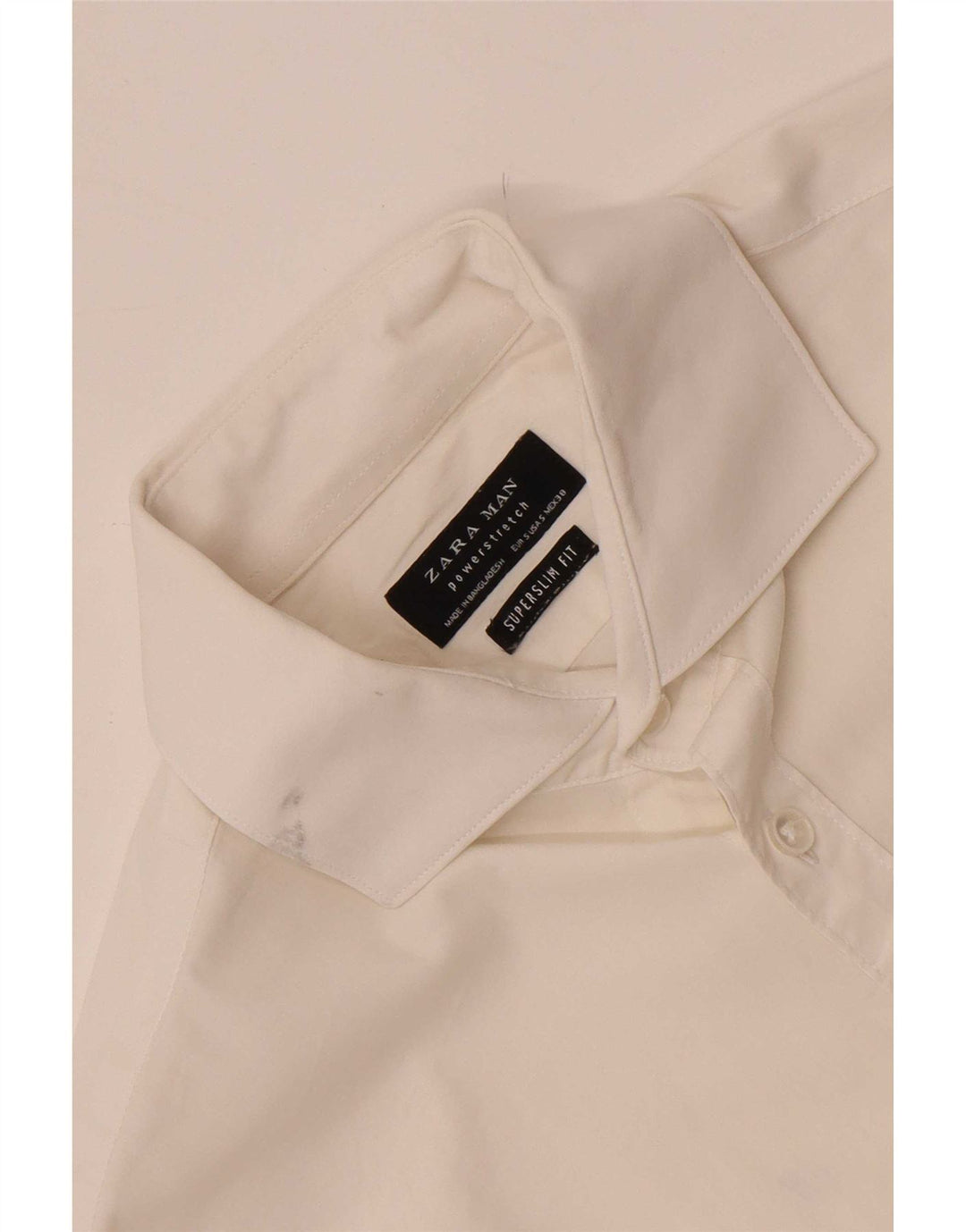 Koszula męska Zara Super Slim Fit, mała, biała