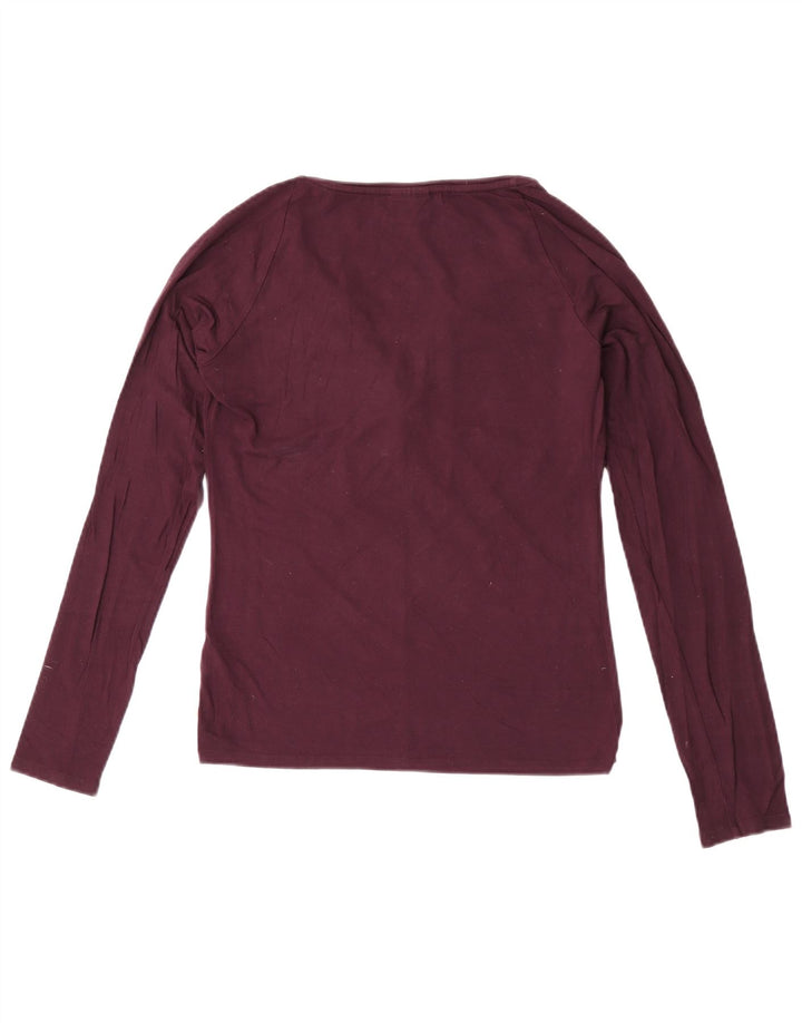 Damski top Trussardi z długim rękawem UK 12, średni fiolet, wiskoza