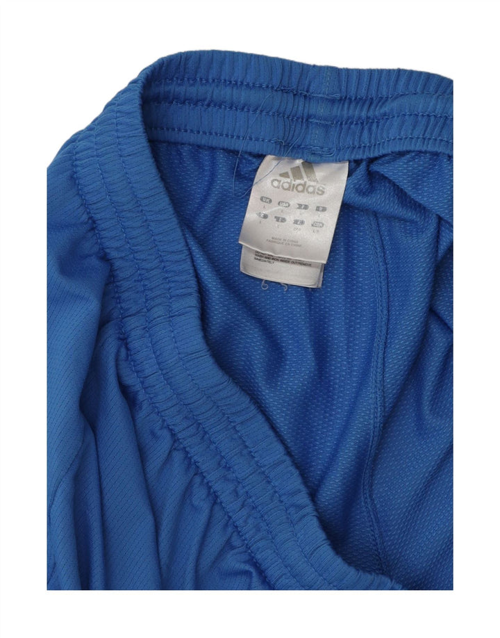 Męskie spodenki sportowe Adidas Graphic, duże, niebieskie, poliestrowe