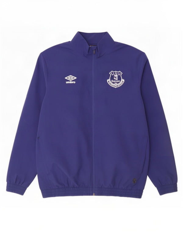 Umbro Męskie Everton F.C. Kurtka dresowa Top, duża, granatowa, z blokami kolorów