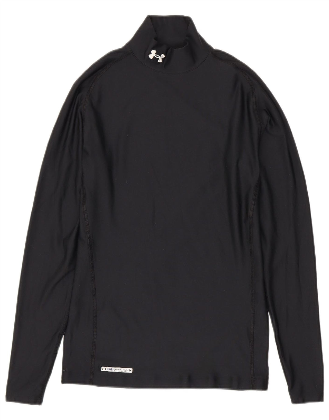 Męska koszulka męska Cold Gear z długim rękawem, XL, Under Armour, czarna, poliestrowa
