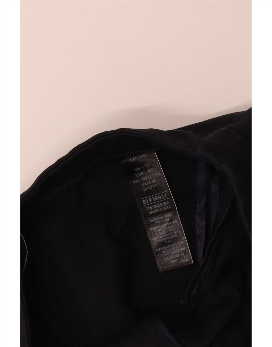 Spodnie damskie Marks & Spencer UK 12 Medium W30 L25 Granatowe