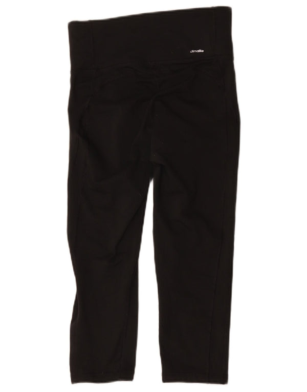 Legginsy Adidas Damskie Climalite Capri UK 8/10 Małe Czarne