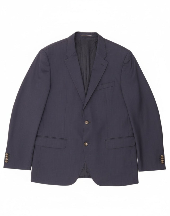 Męska marynarka Tommy Hilfiger zapinana na 2 guziki IT 54 2XL granatowa