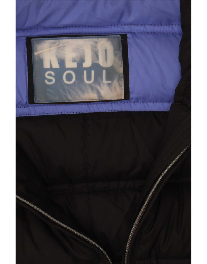 Kejo Damska kurtka ocieplana UK 12 Medium Black
